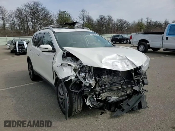 2016 Nissan Rogue SL with VIN 5N1AT2MV0GC767445, listed as a Copart auction lot 51043125 with 94,804 mi miles and Salvage Title. Bid and sale history available at DreamBid. Image 12.
