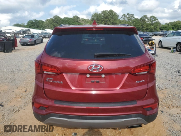 2017 Hyundai Santa Fe 2.4L with VIN 5XYZU3LB6HG415081, listed as a Copart auction lot 57816905 with 96,273 mi miles and Salvage title. Bid and sale history available at DreamBid. Image 6.