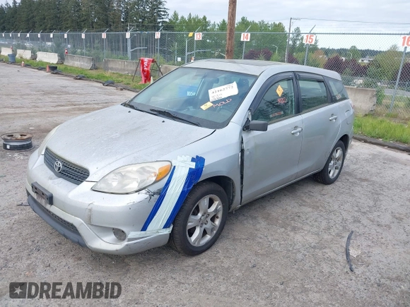 2006 Toyota Matrix STD with VIN 2T1KR32E56C566369, listed as a IAAI auction lot 42162772 with 299,999 mi miles and . Bid and sale history available at carsss.com. Image 2.