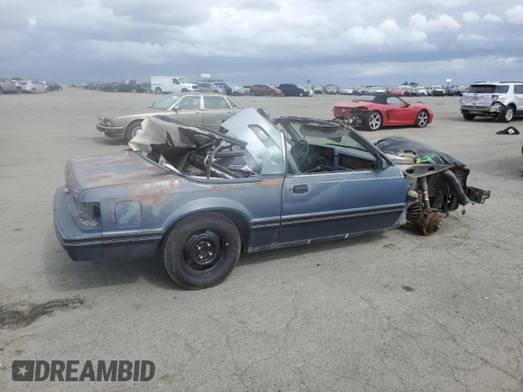 1983 Ford Mustang GT with VIN 1FABP27F3DF219165, listed as a Copart auction lot 48879475 with Not provided miles and Salvage title. Bid and sale history available at DreamBid. Image 3.