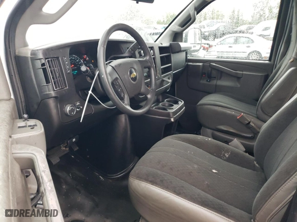 2022 Chevrolet Express Cargo Van with VIN 1GCWGAF71N1211905, listed as a Copart auction lot 73234454 with 16,763 mi miles and Clean Title. Bid and sale history available at carsss.com. Image 8.