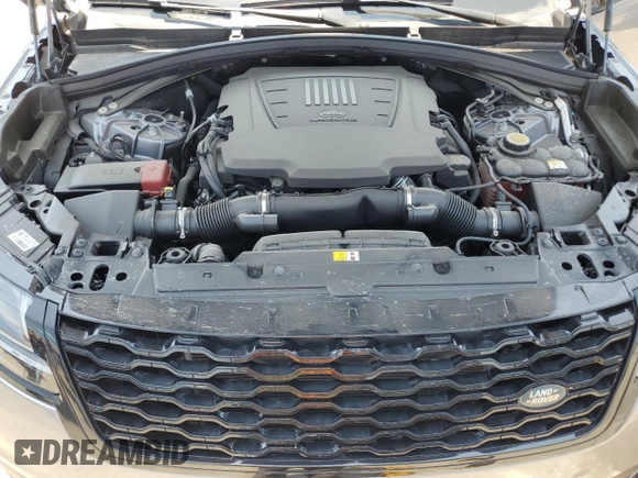 2020 Land Rover Range Rover Velar S with VIN SALYB2FV0LA243665, listed as a Copart auction lot 65432955 with 49,129 mi miles and Salvage title. Bid and sale history available at DreamBid. Image 12.