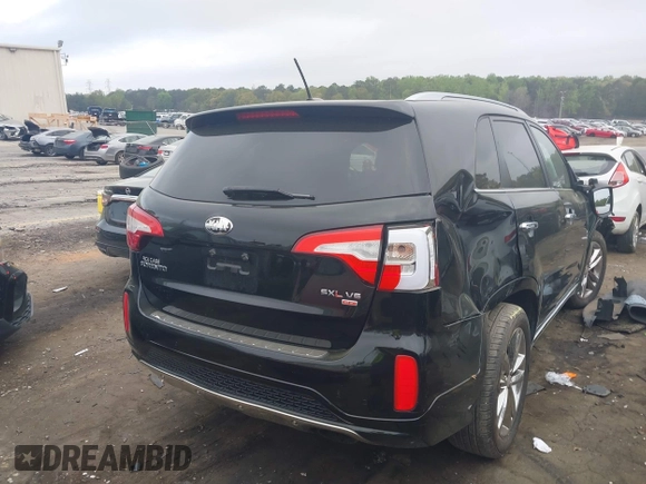 2014 Kia Sorento SX with VIN 5XYKW4A7XEG499188, listed as a IAAI auction lot 41925214 with 1 mi miles. Bid and sale history available at carsss.com. Image 4.