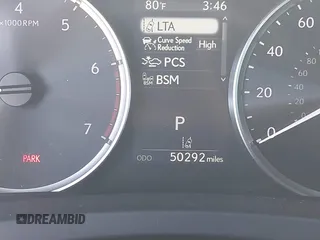 2022 Lexus IS with VIN JTHDA1D29N5118623, listed as a IAAI auction lot 41673973 with 50,292 mi miles. Bid and sale history available at carsss.com. Image 15.