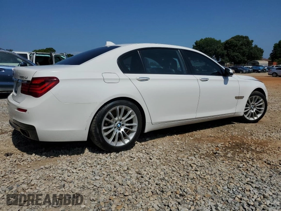 2013 BMW 7 Series 750Li with VIN WBAYE8C56DD132217, listed as a Copart auction lot 61976145 with 146,860 mi miles and Salvage title. Bid and sale history available at DreamBid. Image 3.