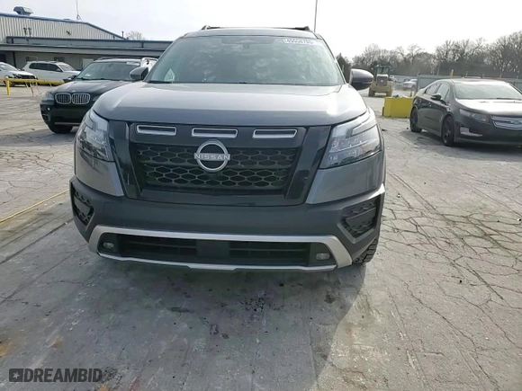 2024 Nissan Pathfinder Rock Creek with VIN 5N1DR3BDXRC286763, listed as a Copart auction lot 45558785 with 9,534 mi miles and Salvage Title. Bid and sale history available at carsss.com. Image 12.