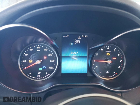 2019 Mercedes-Benz C 300 with VIN 55SWF8DB9KU313487, listed as a Copart auction lot 54217665 with 41,651 mi miles and Salvage Title. Bid and sale history available at DreamBid. Image 9.