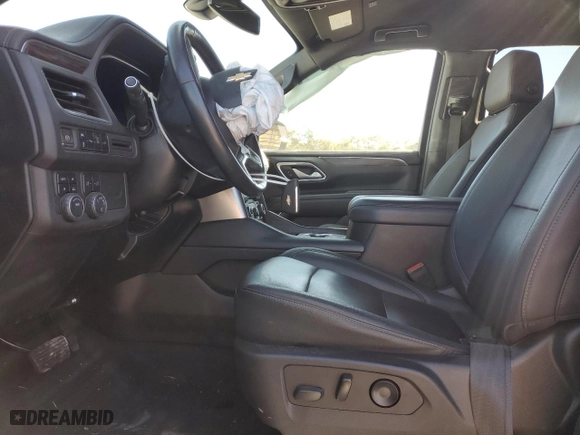 2022 Chevrolet Suburban LT with VIN 1GNSKCKD1NR162010, listed as a Copart auction lot 75701334 with 79,698 mi miles and Salvage Title. Bid and sale history available at carsss.com. Image 7.