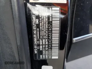 2013 Mercedes-Benz E 350 Luxury with VIN WDDHF5KBXDA687457, listed as a Copart auction lot 56534515 with 141,808 mi miles and Salvage title. Bid and sale history available at DreamBid. Image 12.