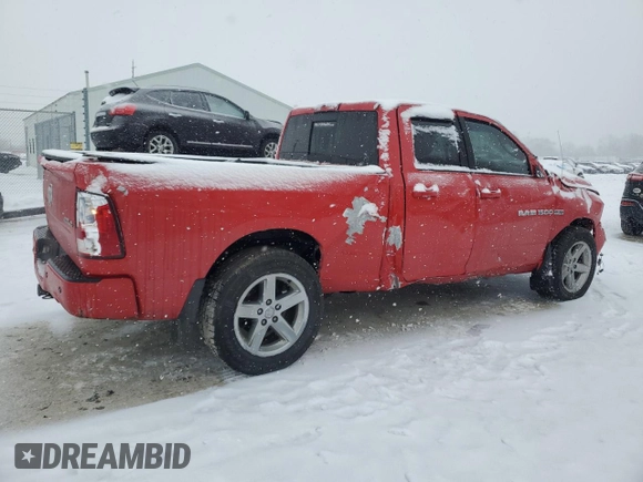 2012 Ram 1500 Sport with VIN 1C6RD7HTXCS262580, listed as a Copart auction lot 87589205 with 132,126 mi miles and Clean title. Bid and sale history available at DreamBid. Image 3.