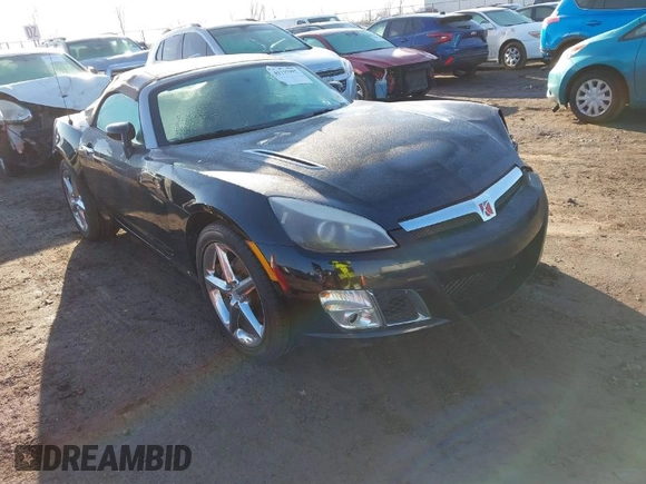 2008 Saturn Sky Red Line with VIN 1G8MG35X48Y130195, listed as a IAAI auction lot 41757992 with 103,184 mi miles. Bid and sale history available at carsss.com. Image 1.