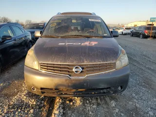 2007 Nissan Quest S with VIN 5N1BV28U07N132617, listed as a Copart auction lot 80720214 with 158,652 mi miles and Salvage Title. Bid and sale history available at carsss.com. Image 5.