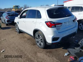 2020 Mitsubishi Outlander Sport ES 2.0 with VIN JA4AR3AUXLU020549, listed as a IAAI auction lot 41410244 with 65,666 mi miles. Bid and sale history available at carsss.com. Image 3.