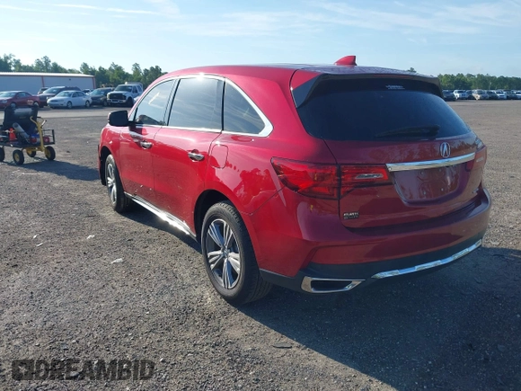 2020 Acura MDX with VIN 5J8YD4H33LL033270, listed as a IAAI auction lot 42542829 with 58,626 mi miles and . Bid and sale history available at DreamBid. Image 3.