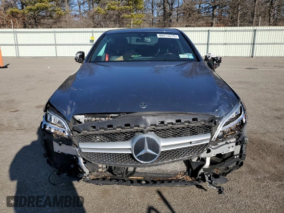 2020 Mercedes-Benz C 43 AMG with VIN W1KWF6EB5LR570524, listed as a Copart auction lot 48474575 with 65,488 mi miles and Salvage Title. Bid and sale history available at carsss.com. Image 5.
