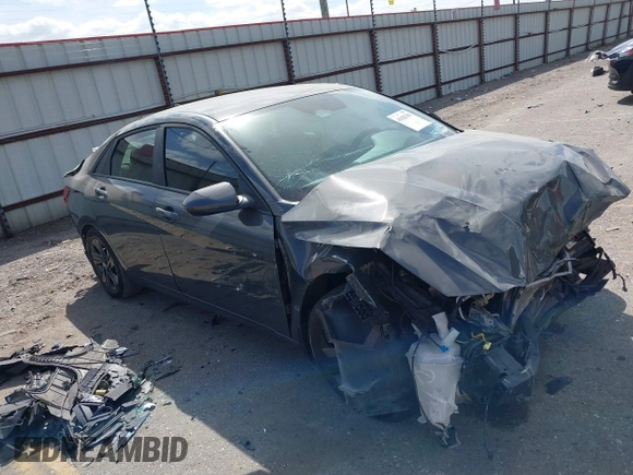 2023 Hyundai Elantra SEL with VIN KMHLM4AG8PU587891, listed as a IAAI auction lot 41825381 with Not provided miles and . Bid and sale history available at DreamBid. Image 1.
