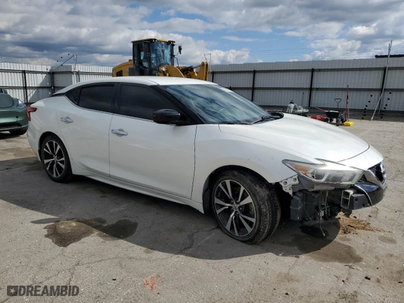 2018 Nissan Maxima S with VIN 1N4AA6AP8JC368075, listed as a Copart auction lot 49630385 with 69,368 mi miles and Salvage Title. Bid and sale history available at carsss.com. Image 4.
