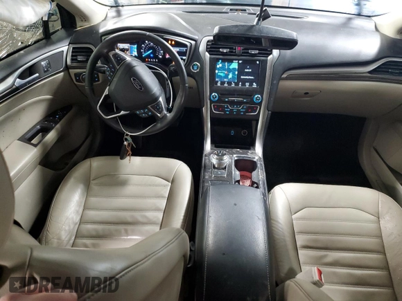 2017 Ford Fusion SE with VIN 3FA6P0HD5HR363618, listed as a Copart auction lot 50398225 with 103,257 mi miles and Salvage Title. Bid and sale history available at DreamBid. Image 8.