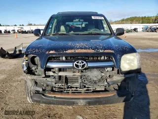 2006 Toyota Sequoia SR5 with VIN 5TDZT34A36S283129, listed as a Copart auction lot 86210744 with 307,960 mi miles and Salvage Title. Bid and sale history available at carsss.com. Image 5.