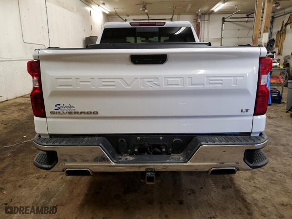 2020 Chevrolet Silverado 1500 LT with VIN 1GCUYDED2LZ341820, listed as a Copart auction lot 47235255 with 56,808 mi miles and Salvage Title. Bid and sale history available at carsss.com. Image 6.