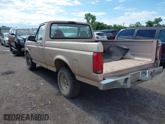 1996 Ford F-150 with VIN 1FTEF15N1TLB98430, listed as a IAAI auction lot 42609299 with 113,234 mi miles and . Bid and sale history available at DreamBid. Image 3.
