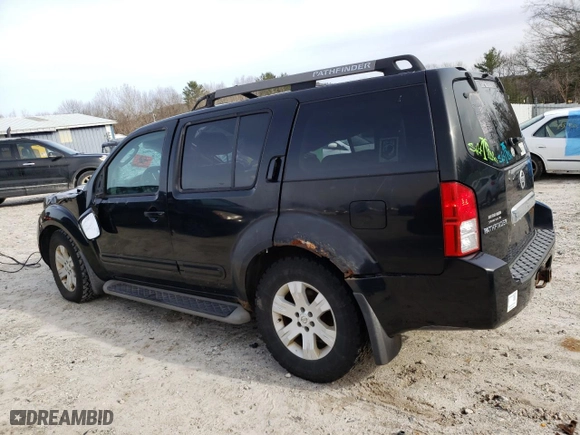 2005 Nissan Pathfinder LE with VIN 5N1AR18WX5C700361, listed as a Copart auction lot 50921015 with 267,873 mi miles and Clean Title. Bid and sale history available at carsss.com. Image 2.