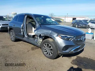 2023 Mercedes-Benz GLC with VIN W1NKM4HB6PU020386, listed as a IAAI auction lot 41488580 with 13,393 mi miles. Bid and sale history available at carsss.com. Image 1.
