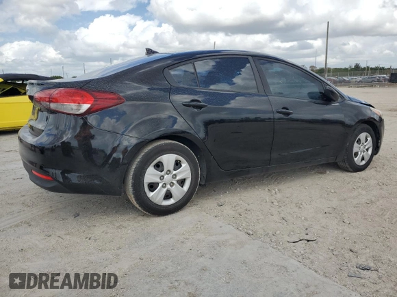 2017 Kia Forte LX with VIN 3KPFK4A71HE018534, listed as a Copart auction lot 52582815 with 112,516 mi miles and Salvage Title. Bid and sale history available at carsss.com. Image 3.