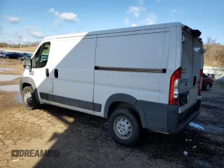 2018 Ram ProMaster Cargo with VIN 3C6TRVAG0JE154204, listed as a Copart auction lot 87976355 with 182,331 mi miles and Clean Title. Bid and sale history available at DreamBid. Image 2.