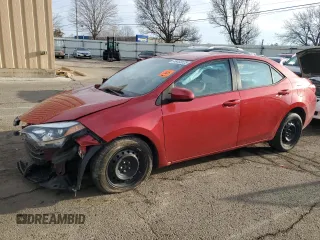 2016 Toyota Corolla L z VIN 2T1BURHE5GC626516, wystawiony jako Copart lot #46453525 z przebiegiem 110 563 mil mil oraz Szkoda całkowita • Salvage title. Historia ofert i sprzedaży dostępna na DreamBid. Obrazek 1.