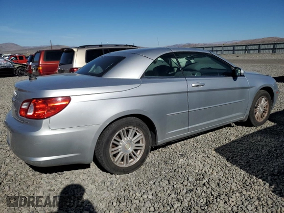 2008 Chrysler Sebring Touring with VIN 1C3LC55R68N271561, listed as a Copart auction lot 77565114 with 91,859 mi miles and Clean Title. Bid and sale history available at carsss.com. Image 3.