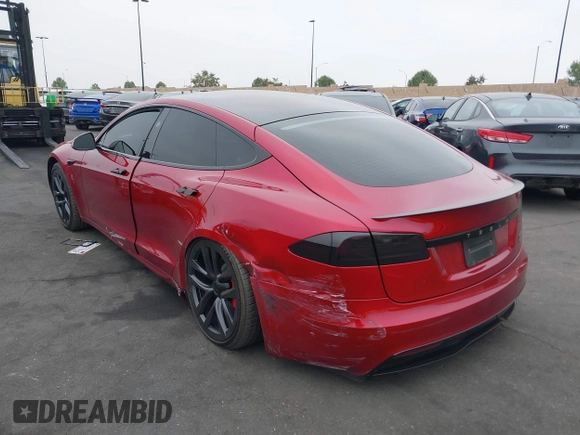 2023 Tesla Model S Plaid с VIN 5YJSA1E69PF510559, выставлен на аукционе IAAI как лот 42164885 с пробегом 28 200 миль миль и . История ставок и продаж доступна на DreamBid. Изображение 14.
