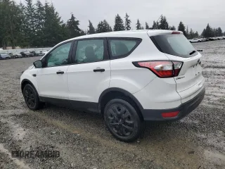 2018 Ford Escape S with VIN 1FMCU0F74JUC36405, listed as a Copart auction lot 43576995 with 40,385 mi miles and Salvage Title. Bid and sale history available at carsss.com. Image 2.