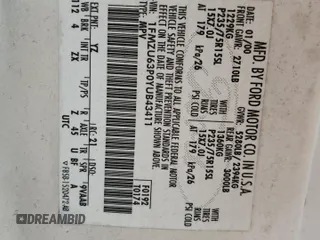 2000 Ford Explorer XLT с VIN 1FMZU63P0YUB43411, выставлен на аукционе Copart как лот 81838514 с пробегом 117 325 миль миль и Списание • Salvage title. История ставок и продаж доступна на DreamBid. Изображение 15.