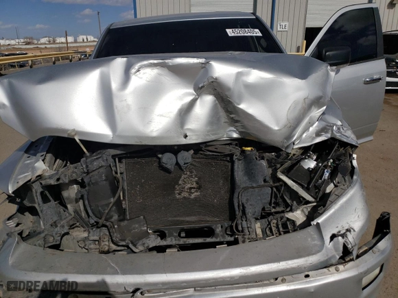 2010 Dodge Ram 1500 SLT with VIN 1D7RB1CT6AS118157, listed as a Copart auction lot 45208405 with 188,739 mi miles and Salvage Title. Bid and sale history available at carsss.com. Image 12.