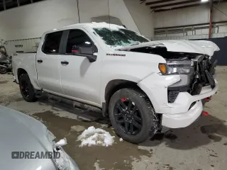 2023 Chevrolet Silverado 1500 RST with VIN 1GCUDEE84PZ170062, listed as a Copart auction lot 89120845 with 25,195 mi miles and Salvage Title. Bid and sale history available at DreamBid. Image 4.