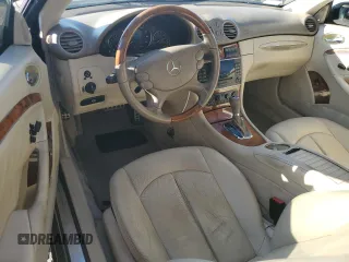 2006 Mercedes-Benz CLK 350 with VIN WDBTJ56H56F186370, listed as a Copart auction lot 80393714 with 107,802 mi miles and Clean Title. Bid and sale history available at DreamBid. Image 8.
