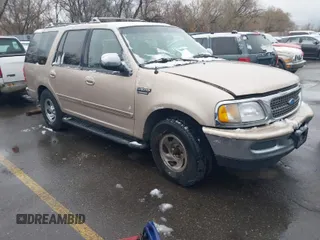 1997 Ford Expedition XLT z VIN 1FMEU17L2VLB53786, wystawiony jako IAAI lot #41912417 z przebiegiem 198 435 mil mil oraz . Historia ofert i sprzedaży dostępna na DreamBid. Obrazek 1.