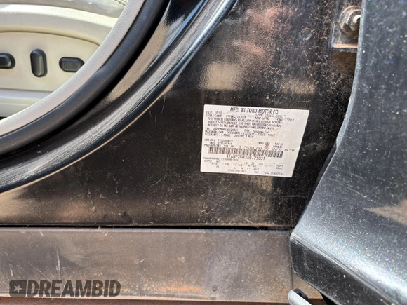 2010 Ford Taurus Limited with VIN 1FAHP2FW3AG125031, listed as a IAAI auction lot 42801338 with 128,310 mi miles and . Bid and sale history available at DreamBid. Image 8.