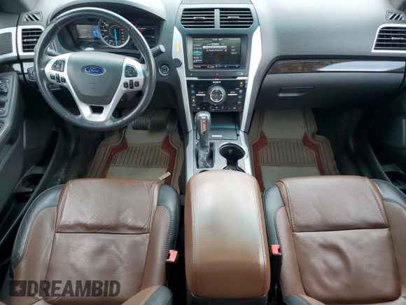 2015 Ford Explorer Limited z VIN 1FM5K7F89FGA83140, wystawiony jako Copart lot #54008905 z przebiegiem 82 232 mil mil oraz Szkoda całkowita • Salvage title. Historia ofert i sprzedaży dostępna na DreamBid. Obrazek 8.