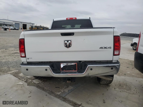 2018 Ram 2500 Tradesman with VIN 3C6UR5CJ3JG148172, listed as a Copart auction lot 46089165 with 53,957 mi miles and Salvage Title. Bid and sale history available at carsss.com. Image 6.
