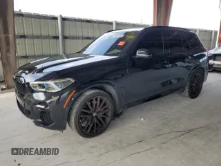 2022 BMW X5 xDrive40i with VIN 5UXCR6C0XN9M08766, listed as a Copart auction lot 51987215 with 30,997 mi miles and Salvage Title. Bid and sale history available at carsss.com. Image 1.