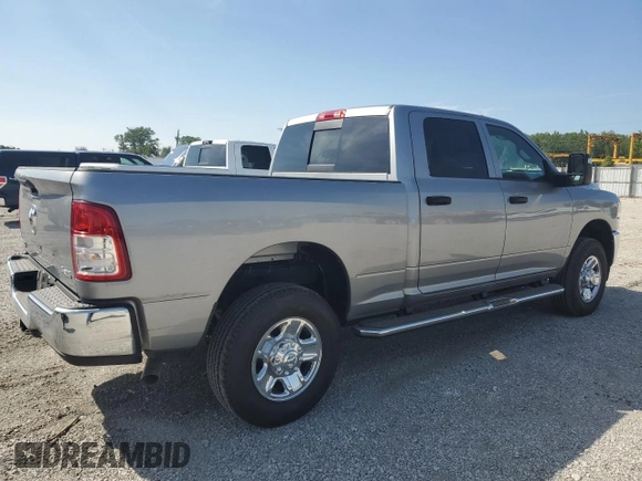 2024 Ram 2500 Tradesman with VIN 3C6UR5CJ3RG268498, listed as a Copart auction lot 68364344 with 33 mi miles and Salvage Title. Bid and sale history available at carsss.com. Image 3.