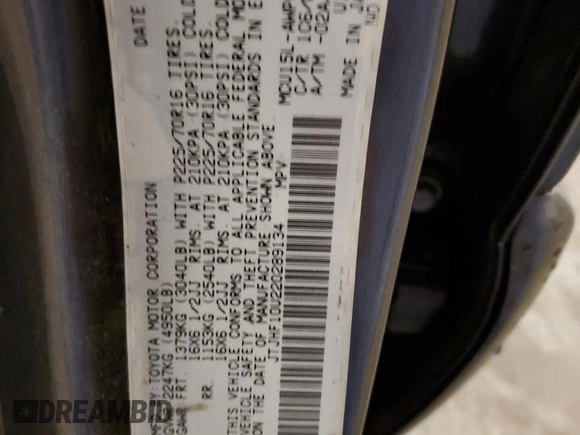 2002 Lexus RX 300 with VIN JTJHF10U220289134, listed as a Copart auction lot 77976464 with 0 mi miles and Salvage Title. Bid and sale history available at carsss.com. Image 12.