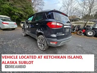 2019 Ford EcoSport Titanium with VIN MAJ6S3KLXKC287979, listed as a Copart auction lot 50271635 with 83,875 mi miles and Salvage Title. Bid and sale history available at DreamBid. Image 3.
