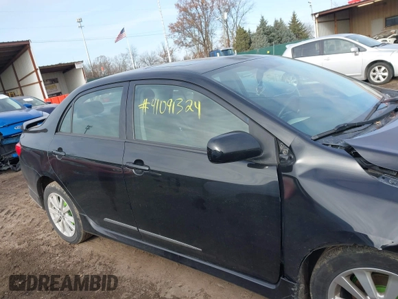 2009 Toyota Corolla with VIN 2T1BU40E29C124161, listed as a IAAI auction lot 41091324 with 128,310 mi miles. Bid and sale history available at carsss.com. Image 13.