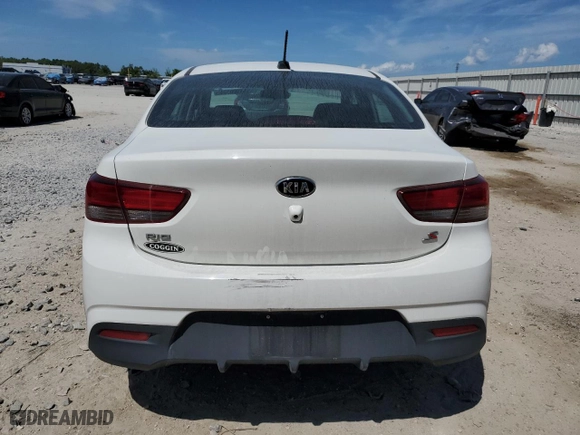 2018 Kia Rio S with VIN 3KPA24AB7JE066124, listed as a Copart auction lot 51906155 with 90,817 mi miles and Salvage Title. Bid and sale history available at carsss.com. Image 6.