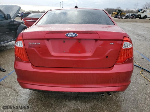 2011 Ford Fusion SE with VIN 3FAHP0HA4BR231598, listed as a Copart auction lot 50185905 with 232,472 mi miles and Salvage Title. Bid and sale history available at carsss.com. Image 6.