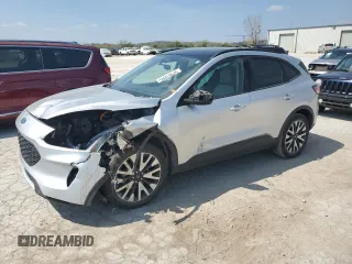 2020 Ford Escape SE Sport Hybrid with VIN 1FMCU0BZ5LUA15373, listed as a Copart auction lot 52901205 with 83,154 mi miles and Salvage Title. Bid and sale history available at carsss.com. Image 1.