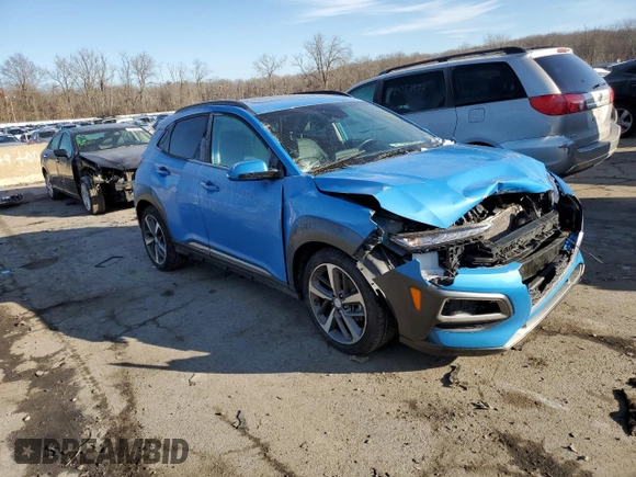2020 Hyundai Kona Limited with VIN KM8K3CA52LU522505, listed as a Copart auction lot 71314622 with 25,257 mi miles. Bid and sale history available at carsss.com. Image 4.